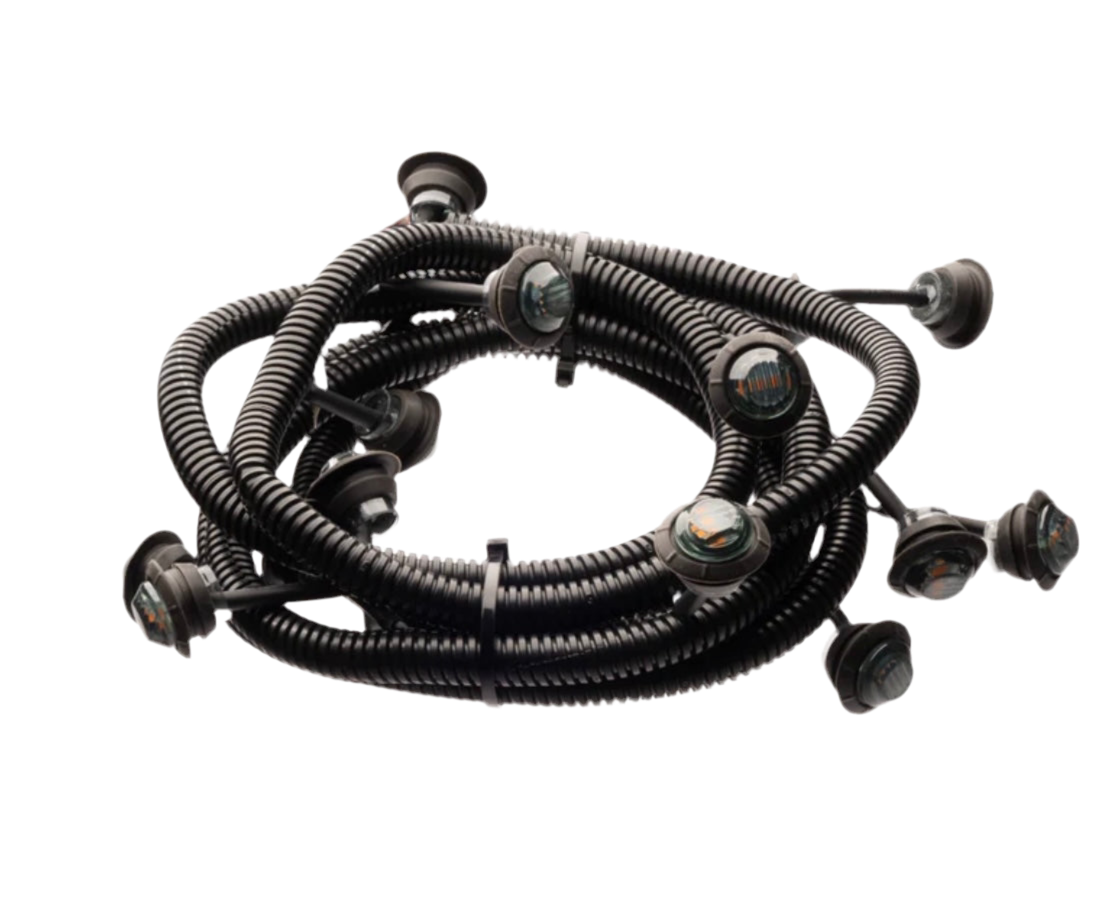 Smoked Lense White Led Valance Light Kit