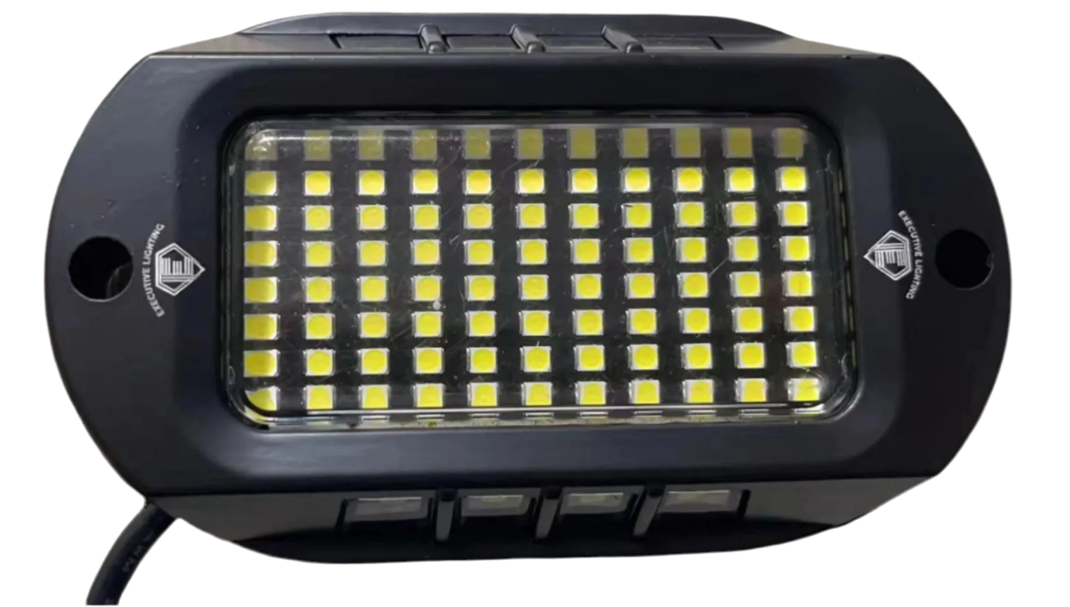 144 Chip Pure White Rock Lights