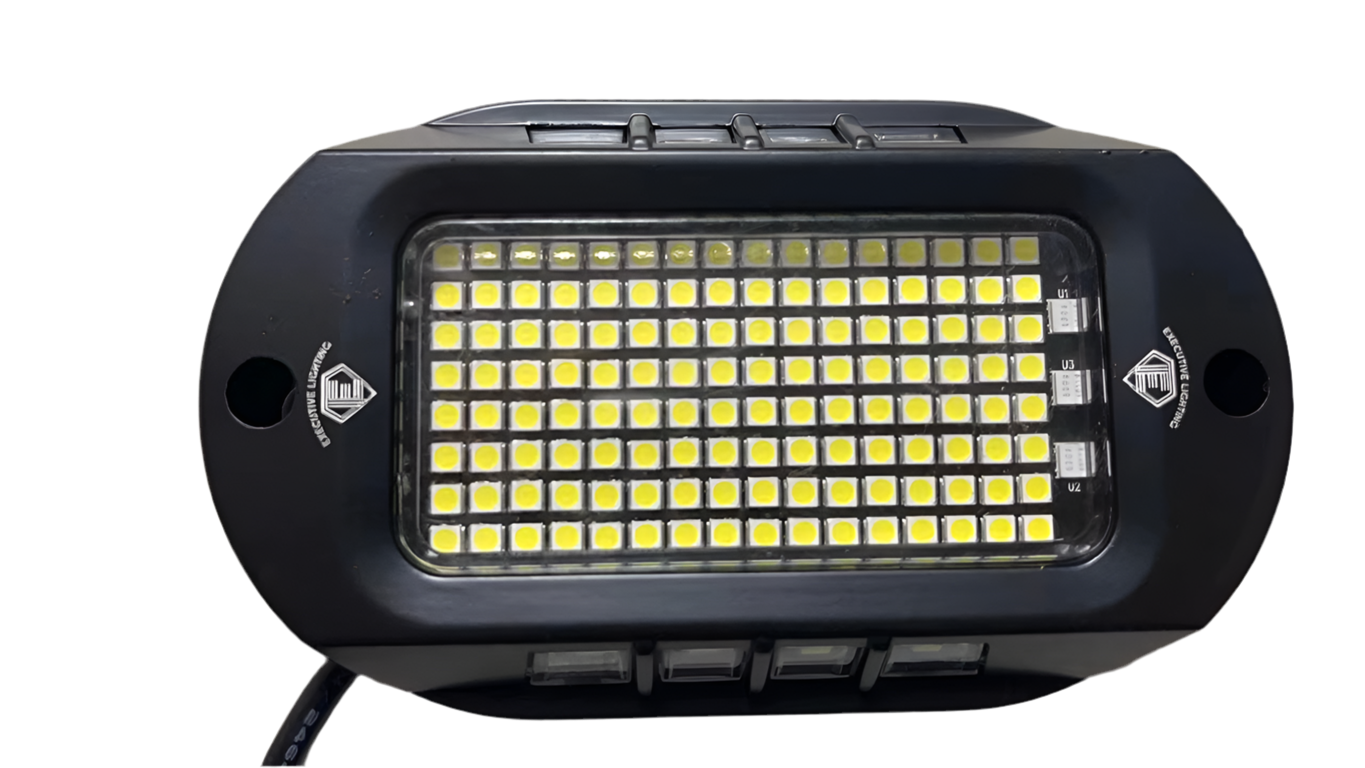 104 Chip Pure White Rock Lights