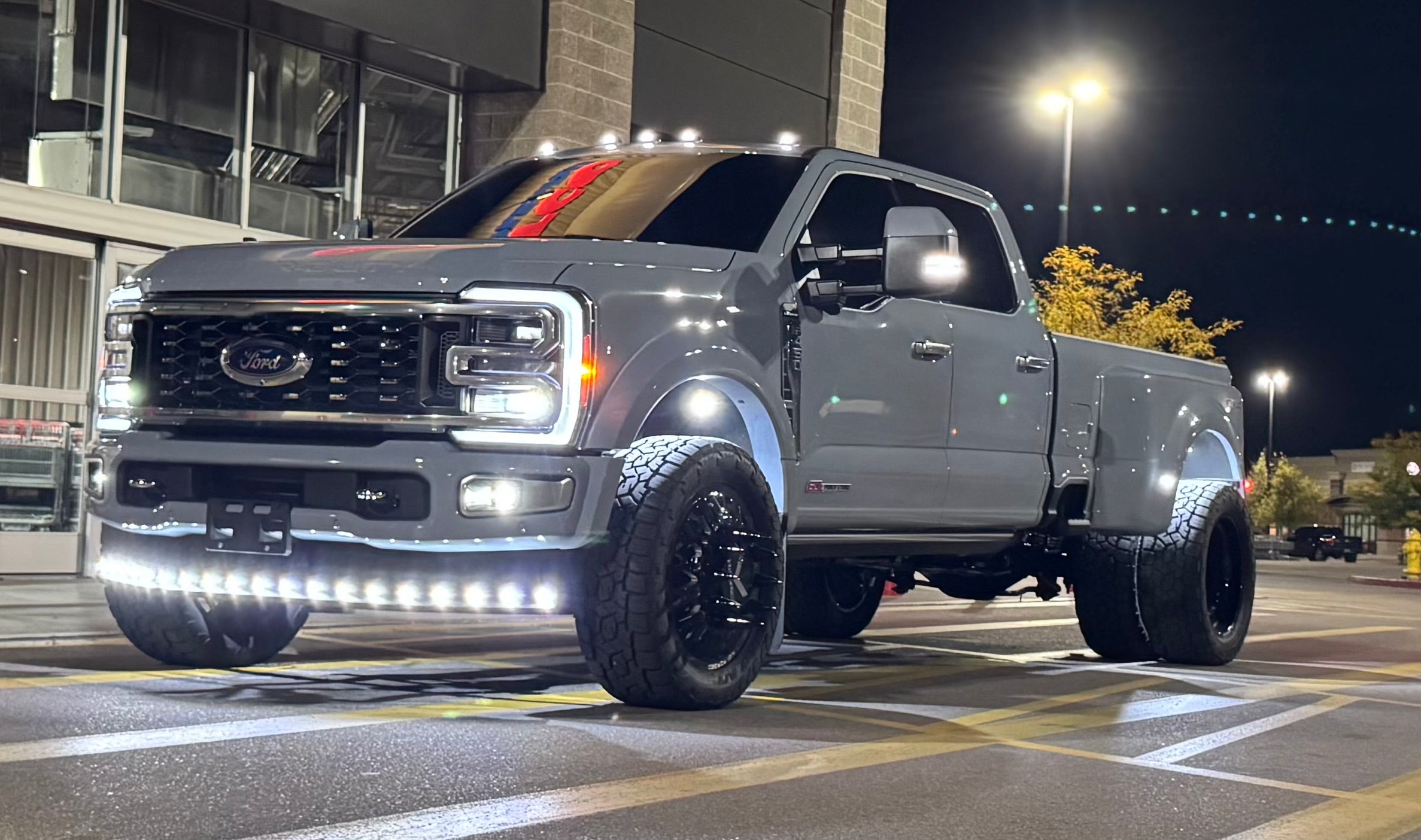 Smoked Lense White Led Valance Light Kit